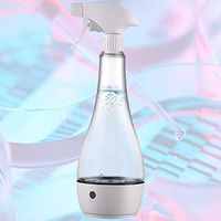 Portable Detergent Maker Spray Bottle– Multipurpose Household Sodium Hypochlorite Generator Machine (White, 500ml)