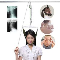 Cervical Traction Device, Over The Door Neck Traction Unit for Physical Therapy Neck Spinal Decompression Orthopedic Traction Machine Set Pain Relief,A1