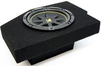 Compatible with Dodge Ram 02-12 Quad Cab Truck Single 10" Kicker C10 Sub Box Enclosure 300 Watts Peak