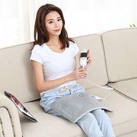 GOFEI Electric Heating Pad, Heated Pad with Auto Off, Machine-Washable Soft Plush, Fast Heating with 6 Temperature Settings, Relaxation and Warming