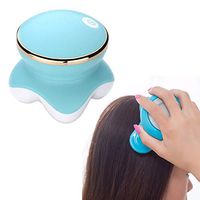 Portable Electric Hair Scalp Massager Led Red Light Handheld Head Massager Scratcher with Deep Tissue Kneading for Stimulating Hair Growth Stress Release Full Body Massage