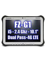PANASONIC TOUGHPAD FZ-G1 FZ-G1P2636VM i5 2.4GHz, 4G LTE, 8MP Cam, 256GB SSD. 8GB Ram, Windows 10 Pro