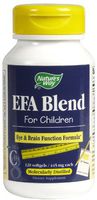 Natures Way EFA Blend Softgel, 445 Milligram, 120 caps ( pack of 3)