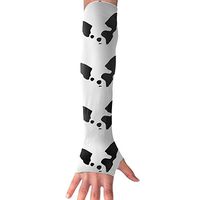 Dog Chihuahua Small In A Row Arm Sleeves, Cool Arm Sleeves UV Protection For Men Women Youth Arm Warmers For Cycling Golf Baseball Basketball Tattoo Cover Elbow Sleeves