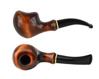 "Apple" pear tree wood hand made wooden tobacco smoking pipes pipe + Pouch