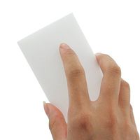 Generic Magic Sponge Eraser Cleaner Multi-functional White Cleaning Natural Sponge Eraser Melamine Foam Home Kitchen Bathroom Office Car Dirty Cleaner Tools 3x6x9cm (6pcs)
