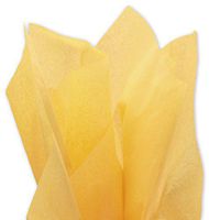 Solid Tissue Paper, Goldenrod, 20 x 30" (480 Sheets) - BOWS-11-01-42
