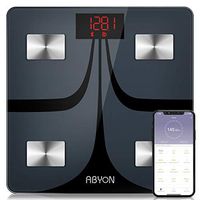 Upgraded Version Bluetooth Smart Bathroom Scales for Body Weight Digital Scale Body Fat BMI Scale,Auto Body Composition Analyzer with Smartphone APP,Best Fitness Weight Loss Scale Health Monitor