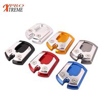 Frames & Fittings Motorbike Foot Pad Side Stand Kickstand Support Plate for Yamaha X-MAX 125 250 300 X-MAX125 X-MAX250 X-MAX300 2017 2018 - (Color: Gold)