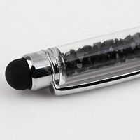 2 in 1 Crystal Diamond Stylus Pen+Ball Point Pen Function for Touch Screen