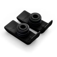 3-Pack: Walker Ski Glides for Drive Medical Walkers - 3 Pairs (Black)