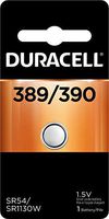 Duracell – 389/390 1.5V Silver Oxide Button Battery – long-lasting battery – 1 count