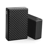 Kamlif 2 PCS 7.4V 2400 MA High Capacity Battery Polymer Lithium Battery with Protective Shell for Heated Gloves Insoles Kneepads Vest Spare Battery