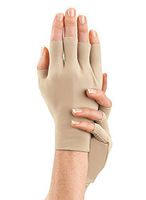 Arthritis Gloves 2 Pair for Arthritis in Hands Compression Gloves for Carpal Tunnel, Sore & Stiff Muscles, Men and Women (Unisex) Free Eyeglass Pouch by iSupportPosture (Large)