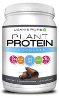 Lean & Pure Plant Protein Powder, 25g of Protein, Vegan, Non GMO, Gluten Free, Organic, 548g