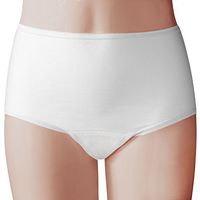 Women's Adult Incontinence Panties - 10 Oz. Pad - 3 Pack - White - 4X