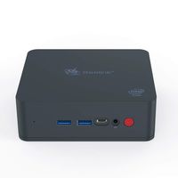 Mini PC Beelink U55 Windows 10 Pro Intel Core I3 5005U Processor Intel HD Graphics 5500/8GB RAM+512GB SSD/Dual HDMI/Dual WiFi/BT4.0/Fan (Supports Extended RAM & SSD)