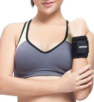 OMECON Wrist Brace - Carpal Tunnel Adjustable Compression Strap and Support Sleeve, for Arthritis and Tendinitis, Sport Injuries Pain Relief (One Size - Fits Right or Left Hand)