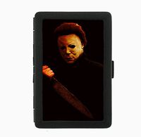 The Shape Halloween Scary Classic Horror Black Cigarette Case Holder Wallet RFID-blocking