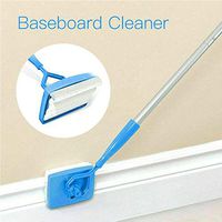 US Seller Baseboard Buddy Cleaner Mop Extendable Microfiber Dust Room Cleaning