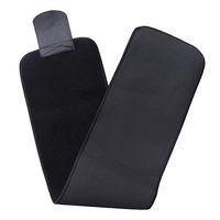 LIOOBO Sports Waist Support Belt Adjustable Back Support Belt Elastic Lumbar Brace Strap Size S (Black)