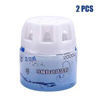 Automatic Toilet Bowl Cleaner, Magic Flush Bottled Helper Blue Bubble Toilet Cleaner, Magic Toilet Cleaner (2pcs)