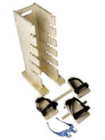 Pain Free-Posture Multi-Positioning Tower & Blue Prism Glasses (Includes Single and Double Pedal)- Egoscue New & Improved with Upgraded & Better Made Pedals- Thicker & Sturdy-Safe & Easy to Use