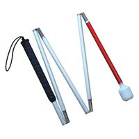 Aluminum Mobility Folding Cane for The Blind (Folds Down 5 Sections) (155 cm (61 inch))