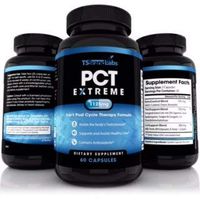 Testosterone Booster by PCT Extreme | Pct Supplement, Liver Support, Estrogen Blocker + Builds Muscle, Burns Fat, Boosts Libido, Vitality and Stamina + One Bottle