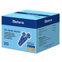 Twist Top Lancets for Lancing Devices, 300 * 30G Lancets, Diabetes Supplies for Blood Testing, Disposable Stainless Steel Lancets, Painless and Sterile