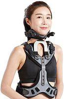 WDDMFR Cervical Thoracic Orthosis，Portable Postoperative Fracture Fixation Rehabilitation Brace, U Lumbar Support for Adults or chirld