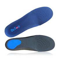 Dr. Foot's Full Orthotics Shoe Insoles - Arch Support Inserts Correct Flat Feet, Over-Pronation, Fallen Arch (L - W11-12.5 | M9.5-11)