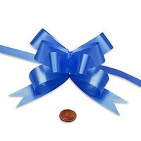 Blue Butterfly Bow 2" | Quantity: 100