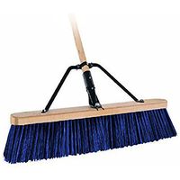 Bon 21-419 Paver Broom, 24" Stiff Bristle, 5' Wood Handle