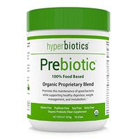 Hyperbiotics Organic Prebiotic Powder - Promotes Growth of Good Bacteria While Supporting Healthy Digestion (with Jerusalem Artichoke and Acacia Fiber) - 375g (54 Servings)