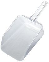 Rubbermaid Commercial 288600CLR Bouncer Spoon, Clear