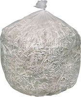 Brighton Professional High Density Heavy Strength Trash Bags, Clear, 20-30-Gallons, 500 Bags/Box