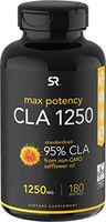 Max Potency CLA 1250 (180 Softgels) with 95% Active Conjugated Linoleic Acid ~ Weight Management Supplement for Men and Women