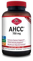 Olympian Labs Premium AHCC Supplement–750mg of AHCC per Capsule–Supports Immune Health, Liver Function, and Natural Killer Cell Activity- 120 Caps