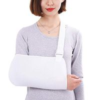Milisten Arm Sling Shoulder Immobilizer Medical Support Sling Brace Strap for Broken Fractured Arm Elbow Wrist