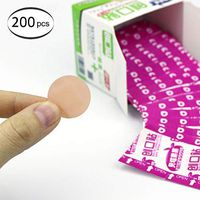 Ewindon Mini Round Small Band-aid Invisible Waterproof Wound Patch PE Breathable Hemostatic Stickers Acne Stickers