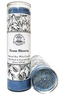 Art of the Root House Blessing 7 Day Soy Herbal & Scented Spell Candle Fixed for Good Fortune, Protection, Abundance & Well-Being Wiccan Pagan Conjure Hoodoo Magick