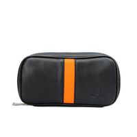 OLD FOX Soft Leather PU Tobacco Bag Case Pouch Tobacco Pipe Package Storage Holder for 2 Pipes Pipe Accessor Yellow FC0007