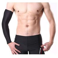 Arm Sleeves for Men Cooling UV Protection Arm Sleeves for Women Men Sports Compression Sleeves for Golf Cycling Basketball Running Driving Fishing Gardening Gym. Total Length 38cm