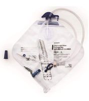 Urinary Drainage Bag, Urine Drain Bag, Anti-Reflux Valve, 2000 ml Vinyl, Each