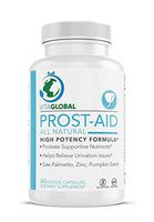 Prost-Aid Saw Palmetto Supplement for Prostate Support | Prostate Health Supplement for Frequent Urination & Bladder Control | 60 VITAGLOBAL Capsules