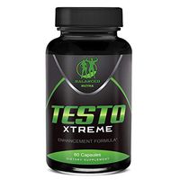 Balanced Nutra Testo Xtreme Men's Testosterone Booster (60 Caplets) - Natural Stamina, Endurance and Strength Booster - Fortifies Metabolism - Promotes Healthy Weight Loss and Fat Burning