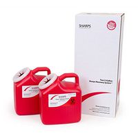 Two 2-Gallon SHARPS Recovery System - SHARPS-12002