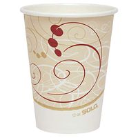 Solo 412SM-J8000 12 oz Symphony SSP Paper Hot Cup (Case of 1000)