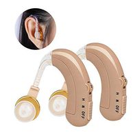 HEWYHAT Mini Sound Amplifier, Rechargeable Ear Sound Enhancer, Noise Reduction, Enhanced Speech, Feedback Cancellation for Adults Elderly Children